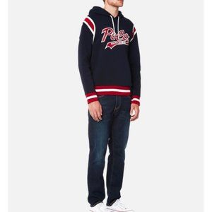 Polo by Ralph Lauren Navy and Red Hoodie